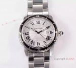 Cartier Calibre 1847 SS White Miyota 821 AAA replica